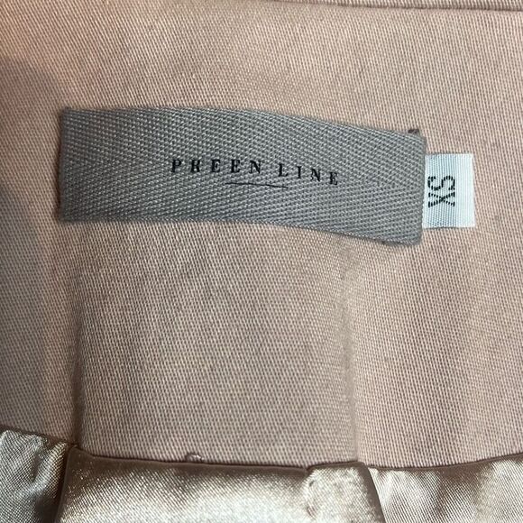 Preen Line Pink Blazer XS Pleated Back Fitted Jacket Cotton Stretch (312) - Picture 15 of 16